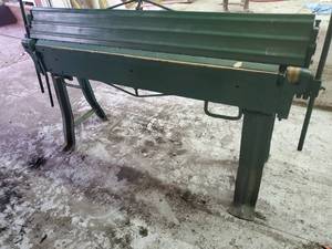 lot 6 image: Chicago Steel 61 Manual Bending Brake, Size 520, SN59814 - In Very Good Shape