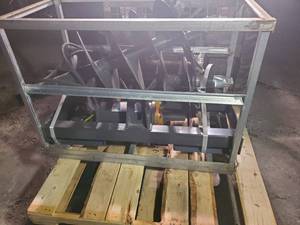 lot 13 image: New Skid Steer Auger Attachment, Quick Attach with two bits, 15 & 22