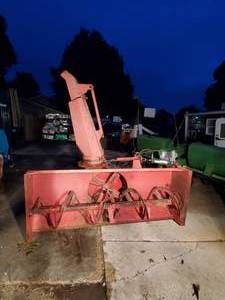 lot 2A image: Large 3 Point Meteor Snow Blower