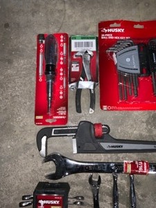 Husky Hand Tool Assortment. Various Kinds & Conditions. See Pictures