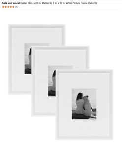 Various Kinds & Sizes of Picture Frames. See PIctures