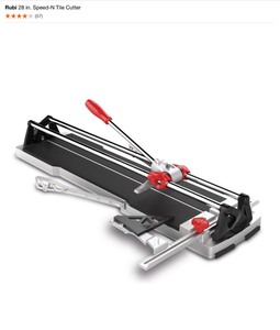 Rubi 28 in. Speed-N Tile Cutter & Rubi 36 in. Speed Plus Tile Cutter. Various Conditions. See Pictures