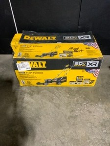 DEWALT 21.5 in. 20-Volt MAX Lithium-Ion Cordless Battery Walk Behind Self Propelled Mower. See Pictures