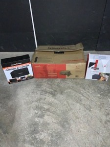 Nexgrill 1-Burner Portable Propane Gas Table Top Grill in Black & 2 Grill Covers. See Pictures