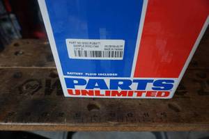 lot 36 image: Parts Unlimited # MISC PUBATT  ATVMotorcycle Battery