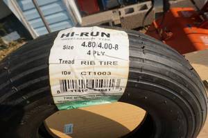 lot 55 image: Brand New Hi Rib Brand Ribbed Wheel Barrow Tire