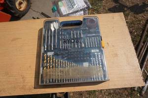 lot 94 image: Ryobi 90 pc Drilling and Driving Bit Set With OrganizerStorage Case