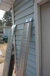 lot 134 image: Motorcycle Load Ramp