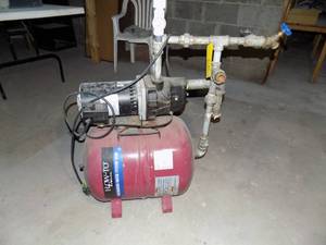 Well Pump and Pressure Tank