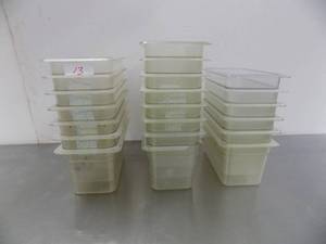 NSF Cambro Food Containers with lids