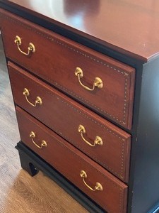 Three Drawer Accent Table by Hitchcock