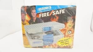 lot 28 image: Brinks Home Security Fire Resistant Safe--Model #5015