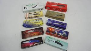 lot 52 image: A Variety Of Folding Knives