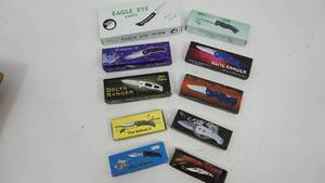 lot 57 image: A Variety Of Folding Knives