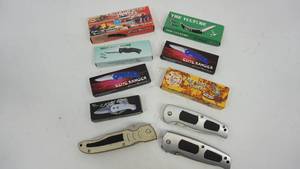 lot 61 image: A Variety Of Folding Knives
