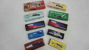 lot 62 image: A Variety Of Folding Knives