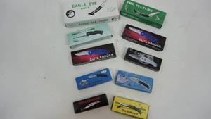 lot 63 image: A Variety Of Folding Knives