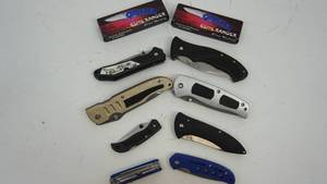 lot 67 image: A Variety Of Folding Knives