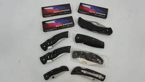 lot 73 image: A Variety Of Folding Knives