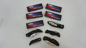 lot 74 image: A Variety Of Folding Knives