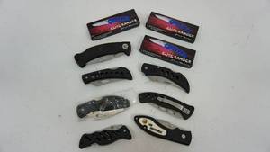 lot 75 image: A Variety Of Folding Knives
