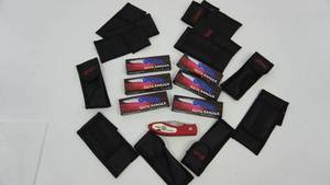 lot 76 image: Seven Knives & Six Black Frost Cases For Knives & Seven Black Cases For Knives