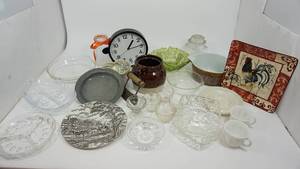 lot 105 image: Lot Filled With Miscellaneous Serving Dishes, Etc.