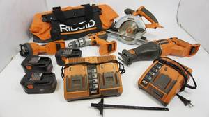 lot 107 image: Rigid Power Tools