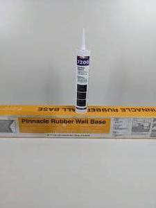 Fawn Beige Pinnacle Rubber Wall Base with Wall Base Adhesive
