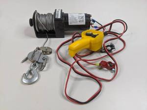 Portable ATV 50ft 2000lb Electric Winch