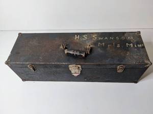 Vintage Metal Tool Case