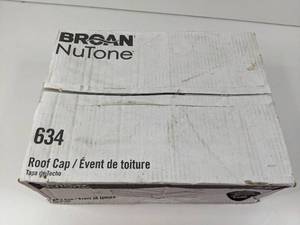 Broan NuTone 634 Roof Cap