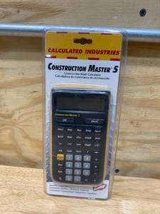 lot 30 image: CALCULATED INDUSTRIES Construction Master 5 Calculator