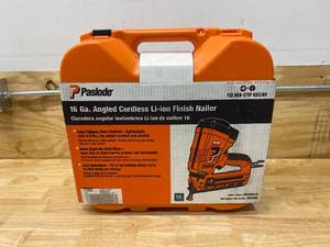 lot 4 image: PASLODE 16-Gauge Cordless Lithium-Ion Angled Finish Nailer