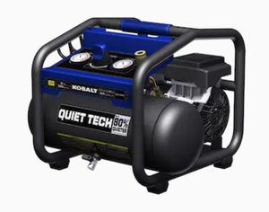 lot 16 image: KOBALT QUIET TECH 2-Gallon Single Stage Portable Electric Hot Dog Air Compressor