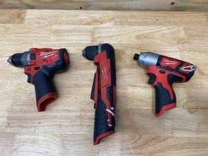 lot 53 image: MILWAUKEE Lot of 3 Tools (see description for details) Tools Only.