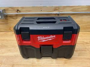 lot 55 image: MILWAUKEE M18 18-Volt 2 Gal. Lithium-Ion Cordless WetDry Vacuum (Tool-Only)