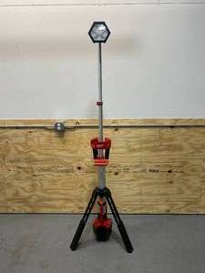 lot 59 image: MILWAUKEE M18 18-Volt Lithium-Ion Cordless Rocket Dual Power Tower Light (Tool-Only)