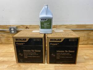lot 90 image: ECOLAB Lot of 2 Cases of-  Pinnacle Intensive Tile Cleaner (4 gallons per case)