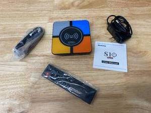 lot 98 image: Android 9.0 S10 Plus TV Box RK3328 Quad Core 4G64GB 4K 3D HDR WiFi Media Player