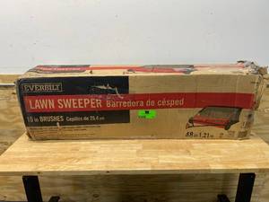lot 108 image: EVERBILT 48 in. 15 cu. ft. Lawn Sweeper