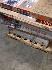 lot 6 image: Lot of Assorted Shelving Mixed Models Consitions and Sizes See Pictures