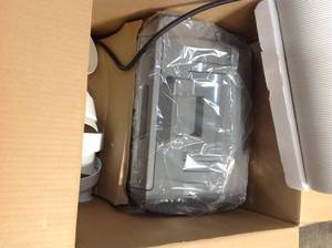 lot 8 image: Eco-Friendly 13,000 BTU Dual Hose Portable Air Conditioner with Dehumidifier by Whynter open box