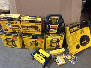 lot 39 image: Lot of Dewalt Portable Power items