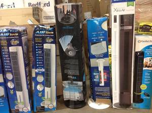 lot 46 image: Lot of Assorted  Artic Air Towers Customer Returns See Pictures