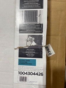 lot 52 image: American Standard Passage 32 in. x 60 in. x 72 in. 4-Piece Glue-Up Alcove Shower Wall in Serene Marble See pictures