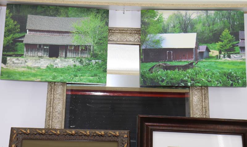 Pictures, Frames & Mirror