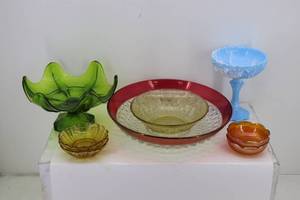 Vinatge Colored Glassware