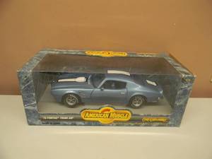 118 SCALE DIE-CAST - AMERICAN MUSCLE 1970 PONTIAC TRANS AM - NEW IN BOX - VERY COOL PIECE - SEE PICTURES