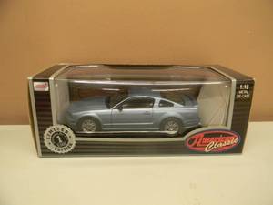 118 SCALE DIE-CAST - ANSON AMERICAN CLASSIC 1 OF 5000 - 2005 FORD MUSTANG GT  - NEW IN BOX - GREAT PIECE - SEE PICTURES